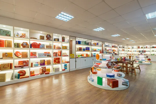 Sample room at CGF tin factory
