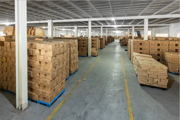 Warehouse storage at CGF tin factory