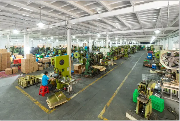 Production workshop at CGF tin factory